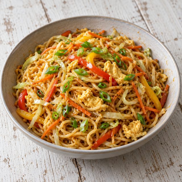 Vegetable Noodle Stir-Fry